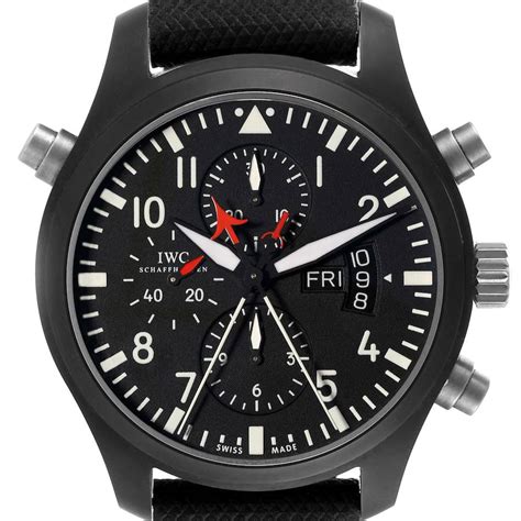 iwc top gun rattrappante replica|iwc pilot top gun price.